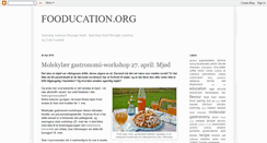 Desktop Screenshot of fooducation.org
